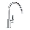 Μπαταρία νεροχύτη ψηλή GROHE BAUEDGE 31367001 -ΦτηνόςΜπαταρίες κουζίνας Κατάστημα mpataria neroxyth chlh grohe bauedge 31367001