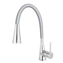 Μπαταρία κουζίνας FERRO ZUMBA II Ασημί BZA42S