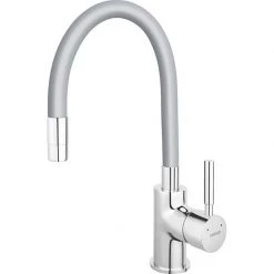 Μπαταρία κουζίνας FERRO ZUMBA Ασημί BZA4S