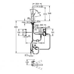 Μπαταρία κουζίνας με σπιράλ με ποδοκίνητη ενεργοποίηση GROHE ESSENCE FOOT CONTROL 30311DC0 Super Steel -ΦτηνόςΜπαταρίες κουζίνας Κατάστημα μπαταρία κουζίνας με σπιράλ με ποδοκίνητη ενεργοποίηση grohe essence foot control 30311dc0 super steel 3