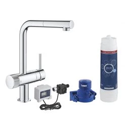 Μπαταρία κουζίνας με φίλτρο GROHE BLUE PURE MINTA 30393000