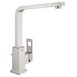 Μπαταρία κουζίνας Ψηλή GROHE EUROCUBE Super Steel 31255DC0