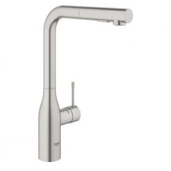 Μπαταρία νεροχύτη GROHE ESSENCE NEW Ντους Ψηλή Super Steel 30270DC0