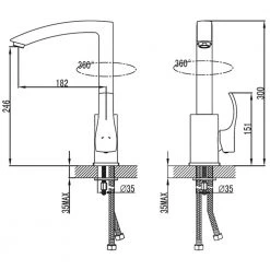 Μπαταρία νεροχύτη KARAG PRAXIS Fagus VN56 Χρωμέ -ΦτηνόςΜπαταρίες κουζίνας Κατάστημα μπαταρία νεροχύτη karag praxis fagus vn56 χρωμέ 1