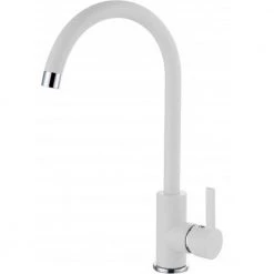 Μπαταρία νεροχύτη KARAG PRAXIS Rosa Granitek Bianco Titano