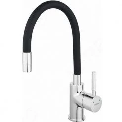 Μπαταρία νεροχύτη FERRO ZUMBA Μαύρο - Χρωμέ