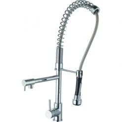 Μπαταρία νεροχύτη με σπιράλ GLORIA CUCINA NOVA 13-7012