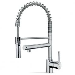 Μπαταρία νεροχύτη με σπιράλ TEKA ARK 999 Ντους Χρωμέ B.482.XP