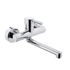 Μπαταρία νεροχύτη τοίχου VITRA MINIMAX S A42095EXP Χρωμέ