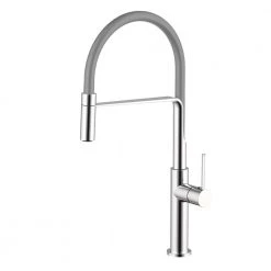 Μπαταρία νεροχύτου OTTONE MELODA 17530 Ντους Γκρί / Χρωμέ