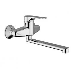 Μπαταρία νεροχύτου τοίχου OTTONE MELODA VERA 2V901 Χρωμέ