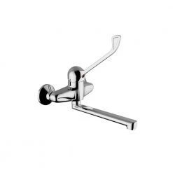 Μπαταρία νεροχύτου τοίχου με λαβή ΑΜΕΑ OTTONE MELODA SPECIAL KITCHEN SOLUTIONS HH502 Χρωμέ